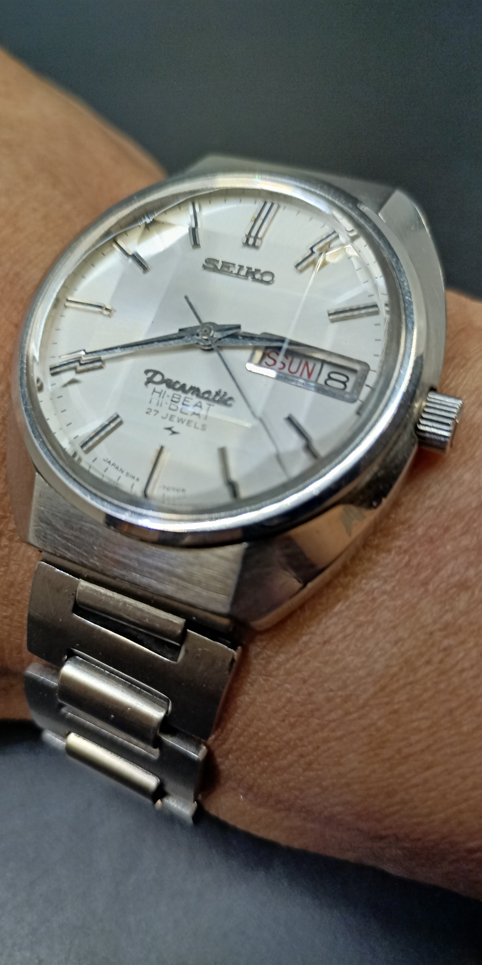 Collectible! Birthday Watch May 1970! Seiko 5146-7040 Presmatic