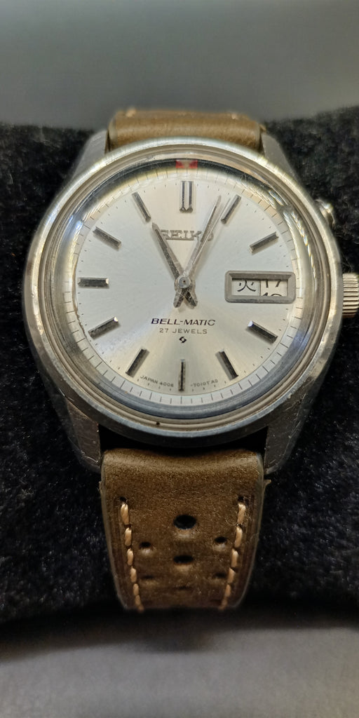 Birthday Watch April 1978! Seiko Bellmatic 4006-7010 SUWA JDM 27J Automatic Watch (OH)