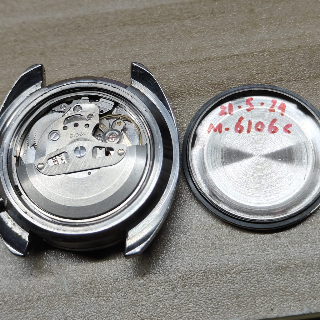 Birthday Watch September 1969! Seiko Actus 6106-8440 Oversize SUWA 23J Automatic Watch (OH)