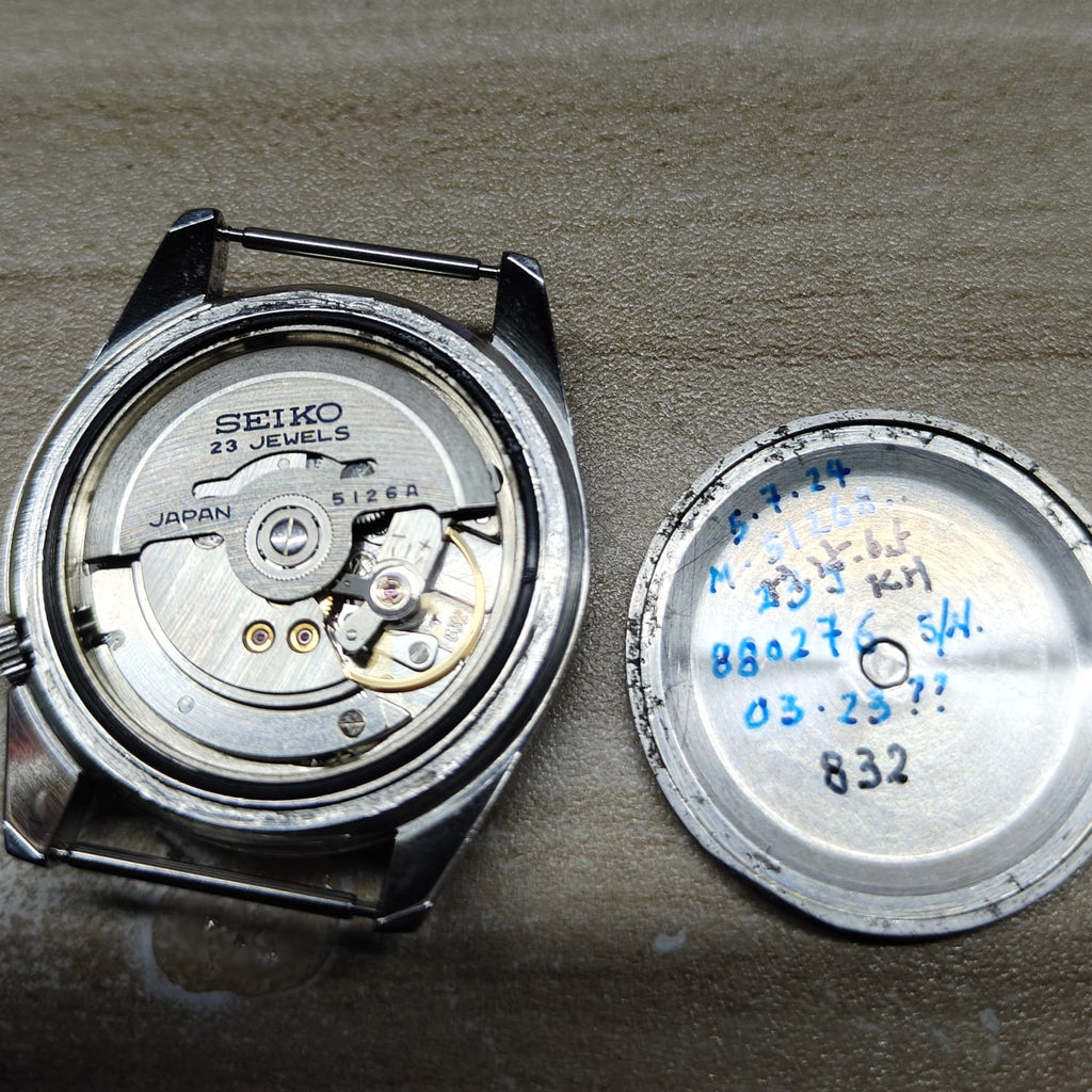 Birthday Watch August 1968 Seiko 5126-8020 DAINI 23J Automatic