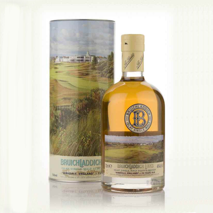 Liquor Whisky Single Malt Bruichladdich 15yo Links Birkdale Series 9 (Bourbon Cask)