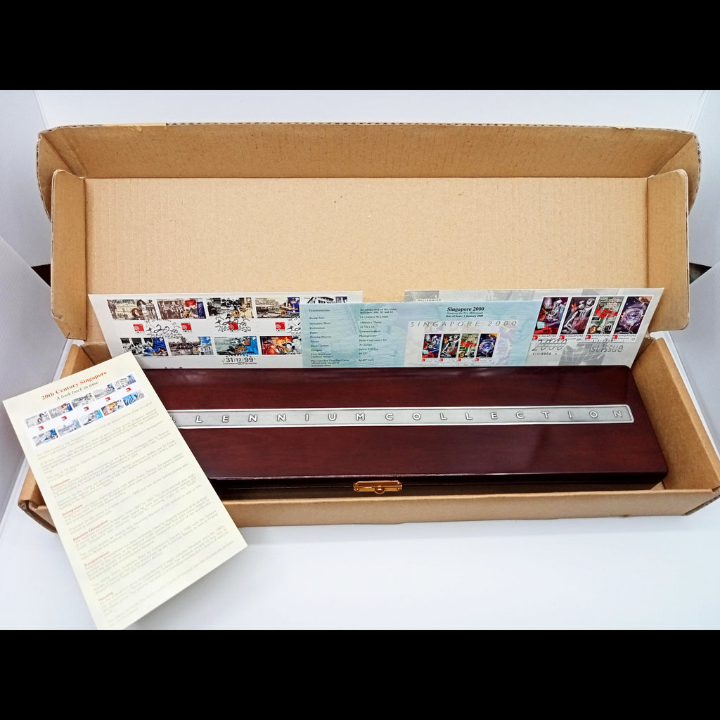 Collectible 2000 Millennium Gold Plated Stamp Collection
