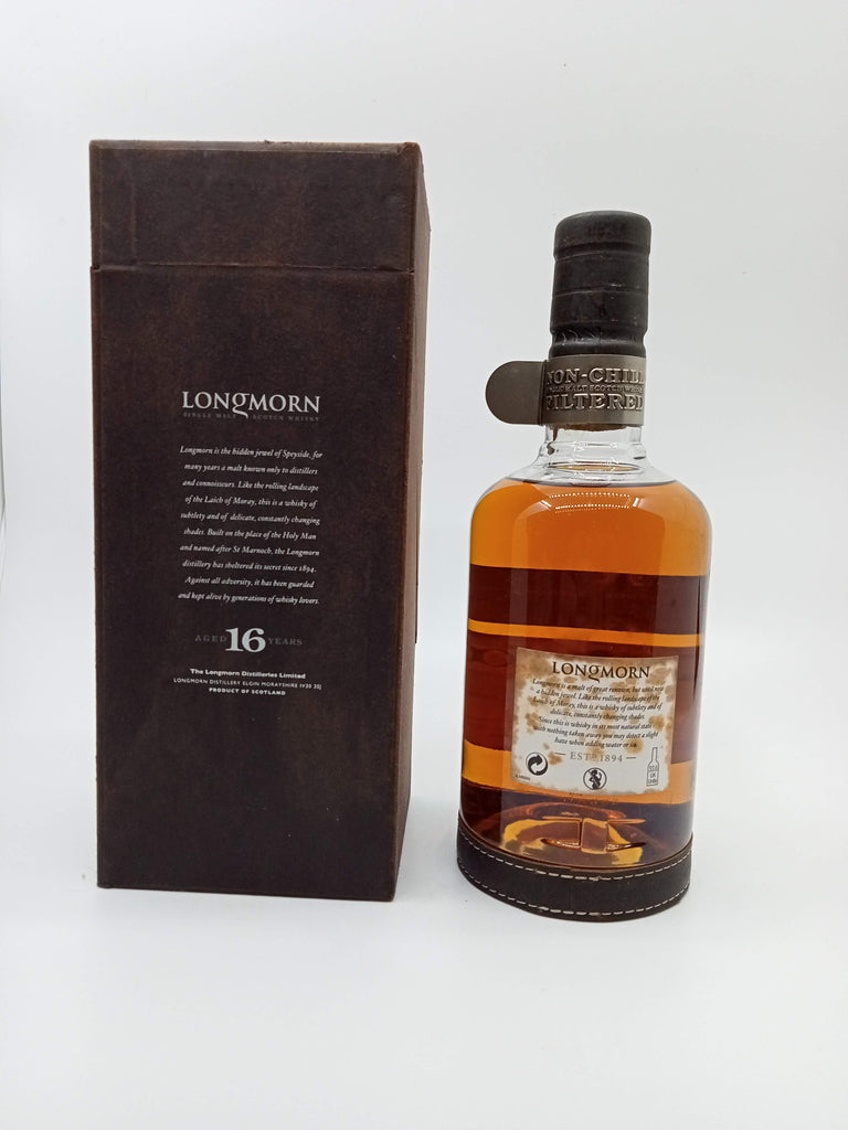 Single Malt Longmore 16 Year Old Whiskey, Limited Edition Liquor
