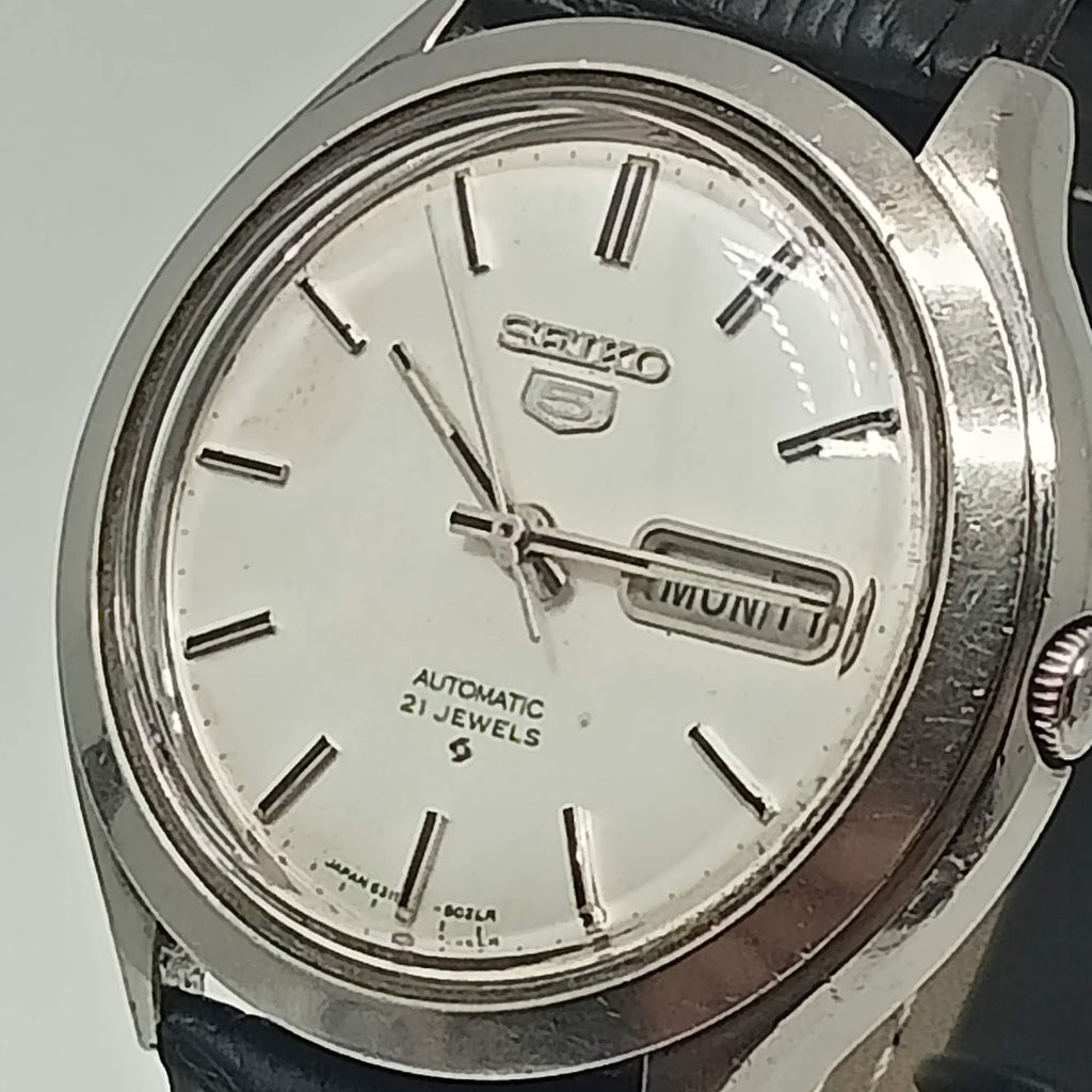 Birthday Watch February 1976! Seiko 5 6319-8020 SUWA 21J Automatic Watch