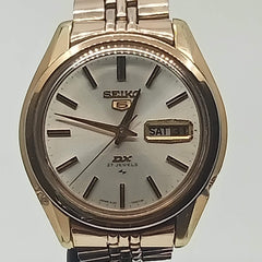 Seiko 5 DX 5139-7020AD 1968 February DAINI 27J, Gold-Filled