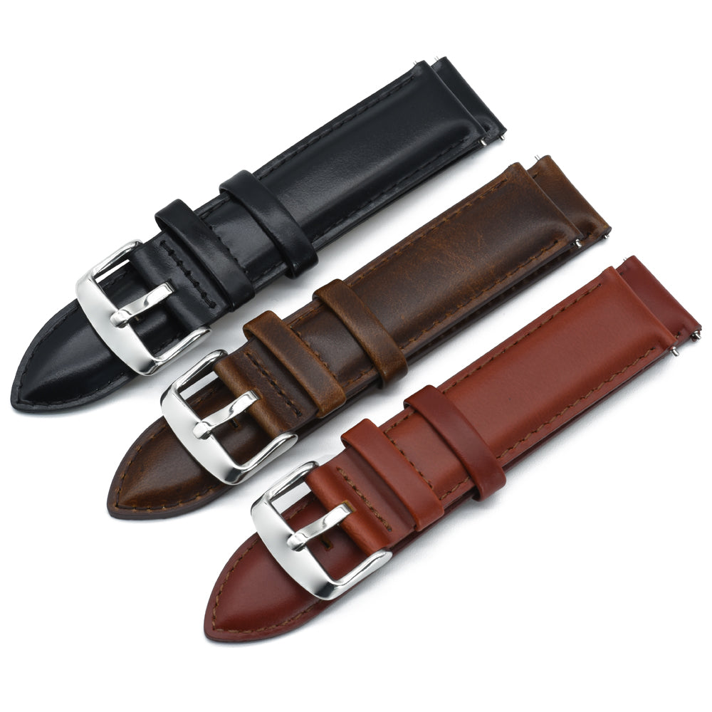 Watch Strap Genuine Leather Rustic Watch Band / Strap