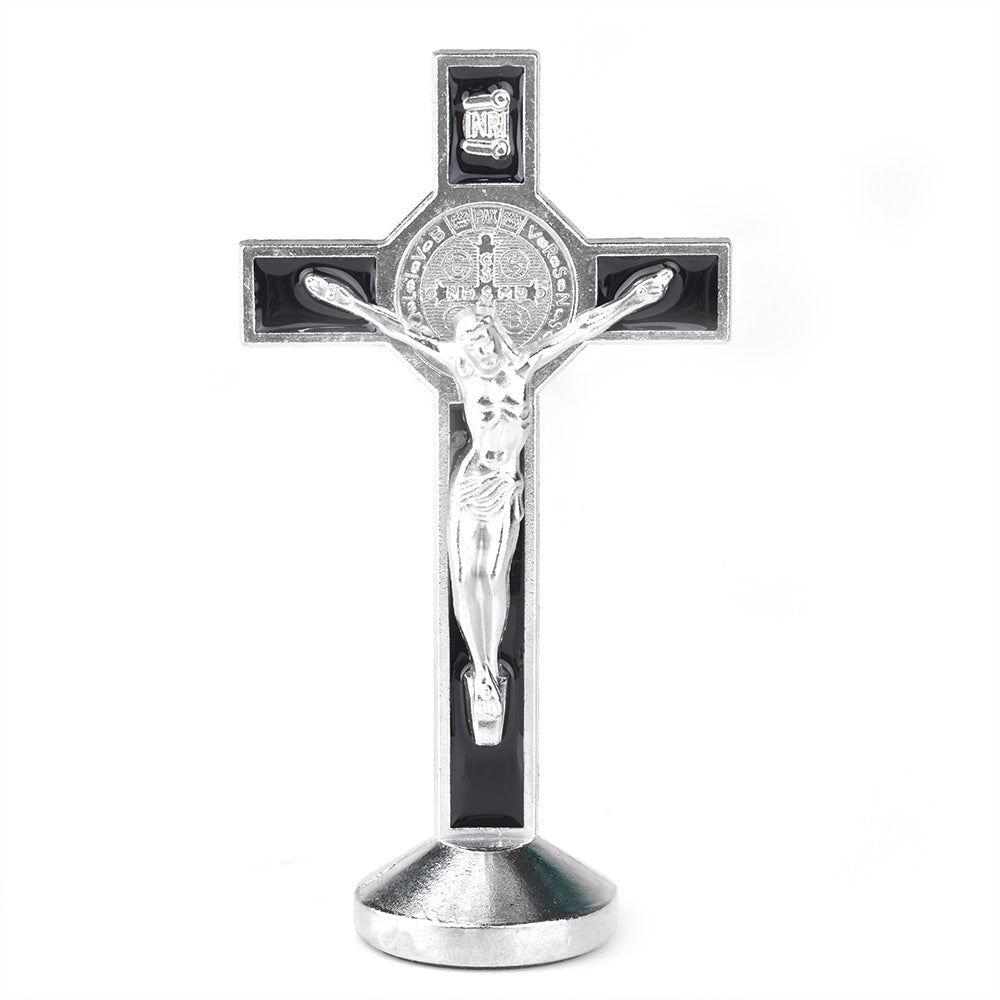 Saint Benedict Crucifix Stand Replica Ornament Model CS44-H8