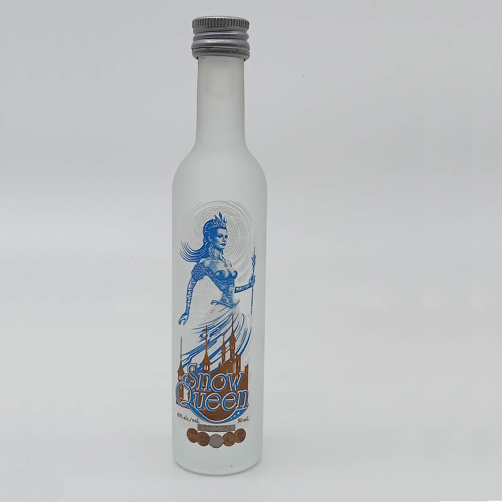 Snow Queen Vodka, Kazakhstan (50ml) Mini-Bottle Liquor Vodka